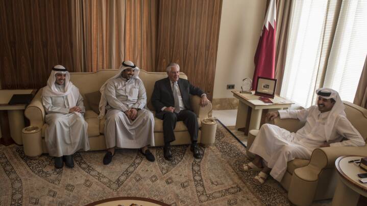 Rex Tillerson ser en åbning for dialog i Qatar-konflikt