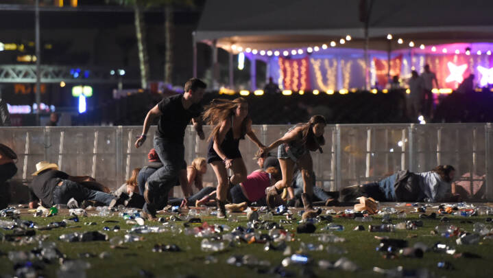 Gerningsmands skud dræbte alle 58 ofre i Las Vegas-skyderi