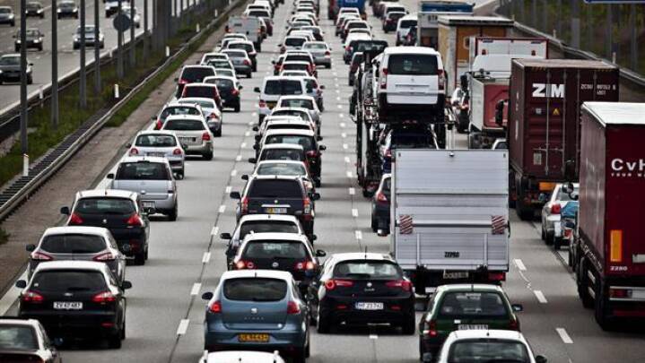 Bilister i København kører én kilometer på syv minutter