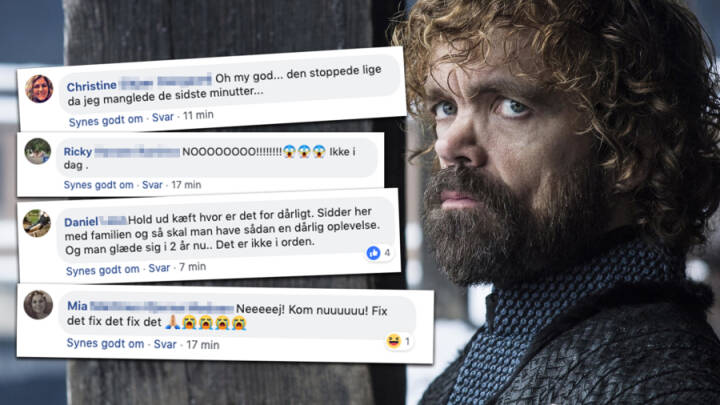 Fans I Panik Kan Ikke Se Premieren Pa Game Of Thrones Kultur Dr