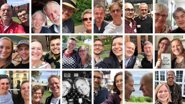 Se de mange selfies: Danskere over hele landet mødtes for at være Uenige Sammen