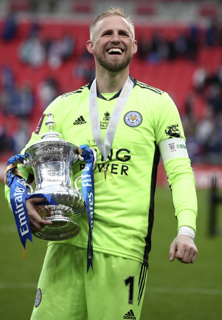 Kasper Schmeichel efter FA-Cup-sejr: Vi har drømt om at vinde den her