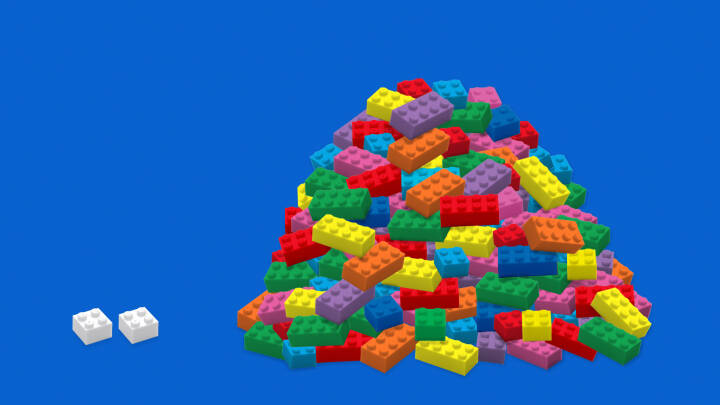 Republik Mursten Dodge Lego har lavet en bæredygtig version af den klassiske plastikklods: 'Det er  et stort skridt' | Indland | DR