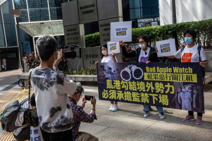 Hongkong-demonstranter for retten