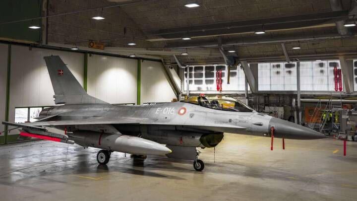 Klar til udsalg af brugte F-16-kampfly: Forsvaret kan tjene 'hundreder af millioner kroner'