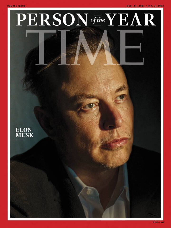 Samler blade ubetinget med undtagelse af Politikere kritiserer Time for at kåre Tesla-milliardær til Årets Person:  'Han skal holde op med at nasse på alle andre' | Kultur | DR