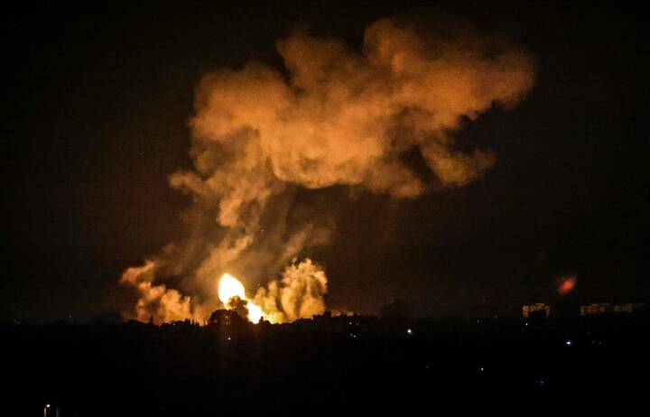 Israel angriber mål i Gazastriben efter raketaffyring