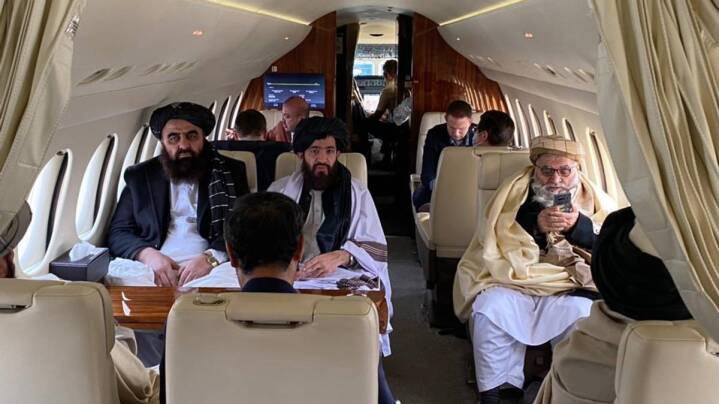 Taliban-minister og hans følge er på vej til Norge