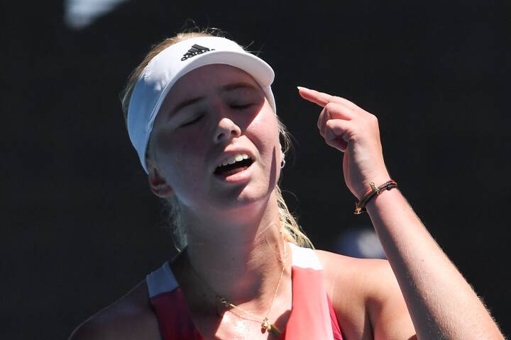 Clara Tauson er ude af Australien Open