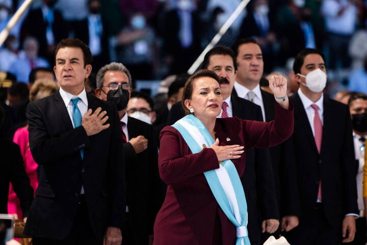 Honduras har fået sin første kvindelige præsident