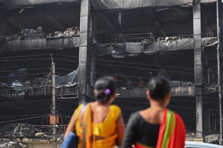 Bygningsbrand i Indiens hovedstad koster mindst 27 livet