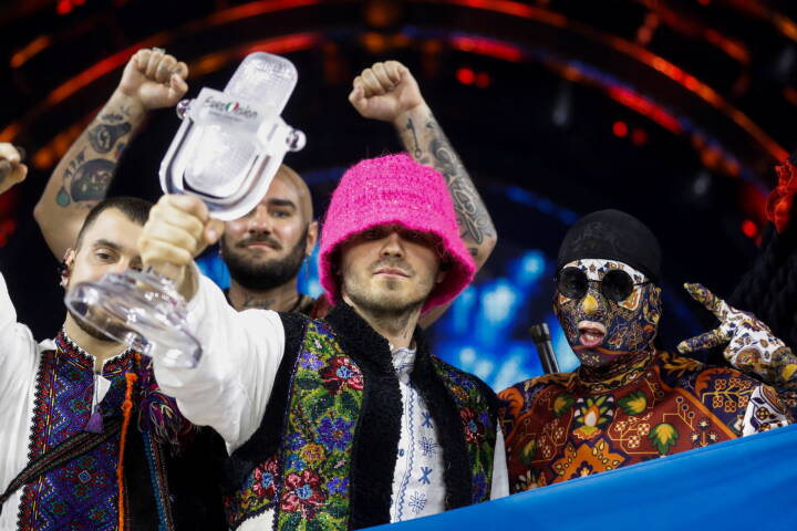 'Hjælp Ukraine, hjælp Mariupol' - Eurovision-vinders opråb får ingen konsekvenser, selvom det er imod reglerne at være politisk