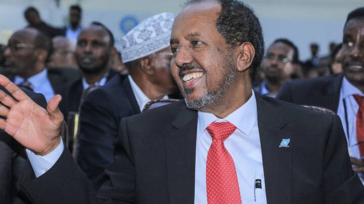 Forkert navn på Somalias nye præsident