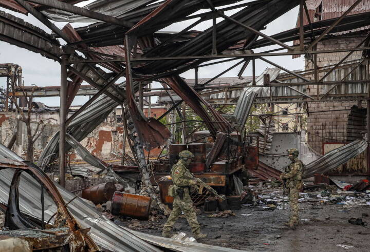 Rusland erklærer sejr i Mariupol: 'Det er en by, der er totalt smadret'
