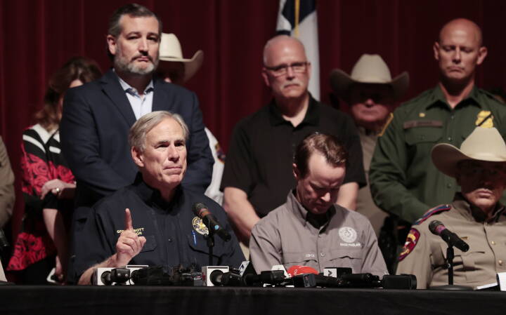 Texas-guvernør: Grænsebetjent skød formodet gerningsmand