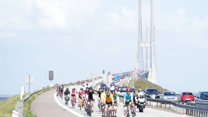 Prognosen for Tour de France på Storebæltsbroen: Blæst og risiko for, at feltet splintres til atomer