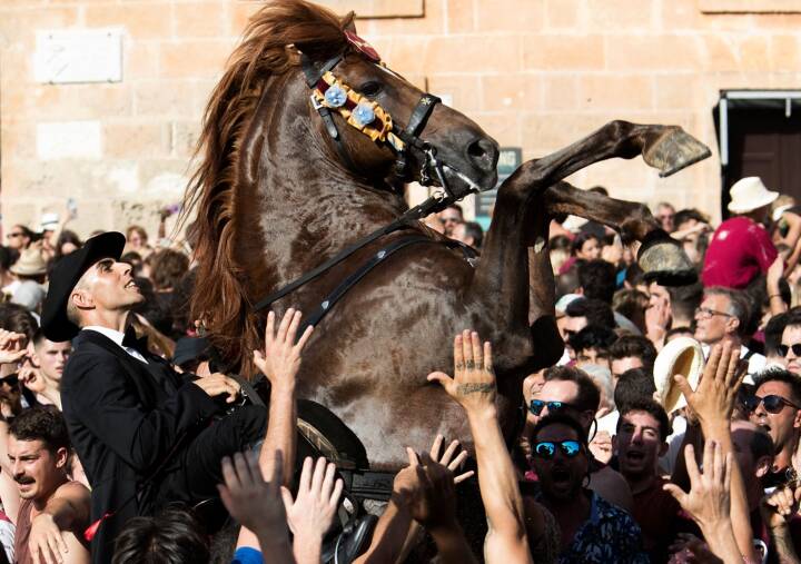 Stor spansk folkefest med heste vender tilbage efter flere års coronapause