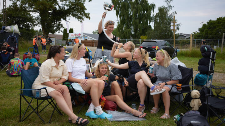 Gæsterne er landet på Roskilde Festival for første gang i tre år: 'Det kilder ekstra meget i maven'