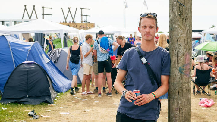 Slut med ølbong og blackouts: 26-årige Anders dropper druk på Roskilde Festival efter ubehagelige oplevelser