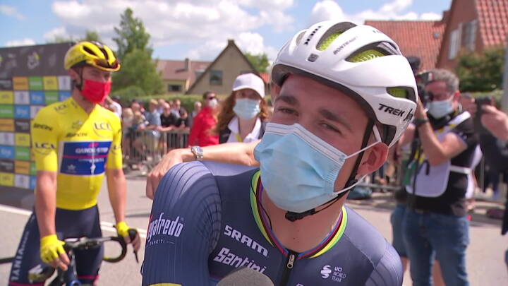 Mads Pedersen kører forbi sin bopæl og drømmer om etapesejr: 'Jeg får nok kuldegysninger, når vi kører ind i Holbæk'