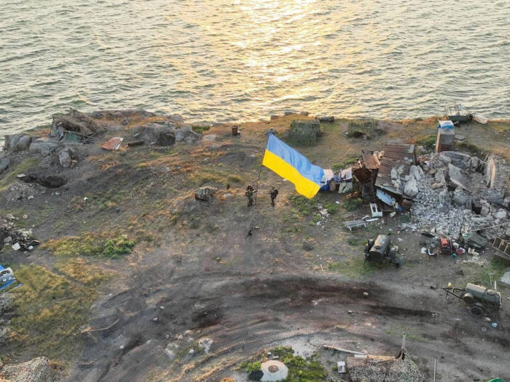 Rusland hævder at have ramt Ukraines Slangeø 