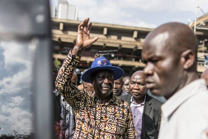 Præsidentkandidat i Kenya vil have valget omstødt: 'Det var en farce'