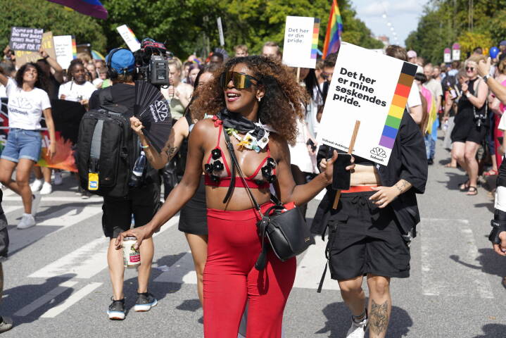 pendul lunge Punktlighed FOTOS: Ekstra fokus på tryghed under årets Pride-parade | Nyheder | DR