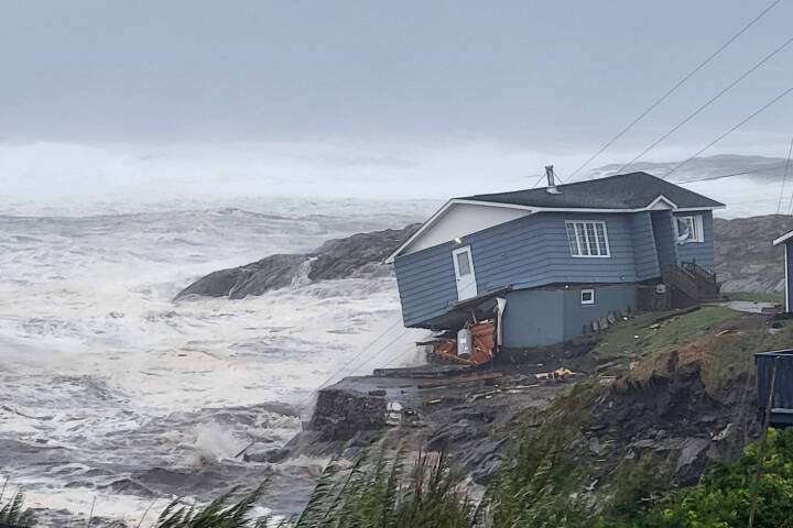 Storm skyller huse i havet i Canada: 'Som intet andet, vi nogensinde har oplevet'