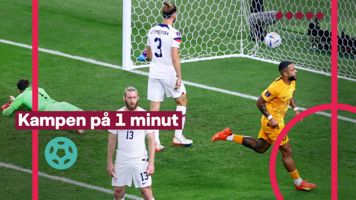 Kampen på 1 minut: Mærkværdigt mål holder ikke Holland fra kvartfinalerne 