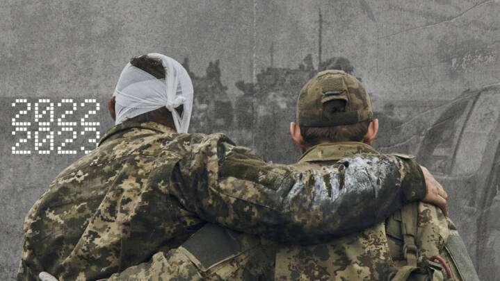 Et år med krig i Ukraine