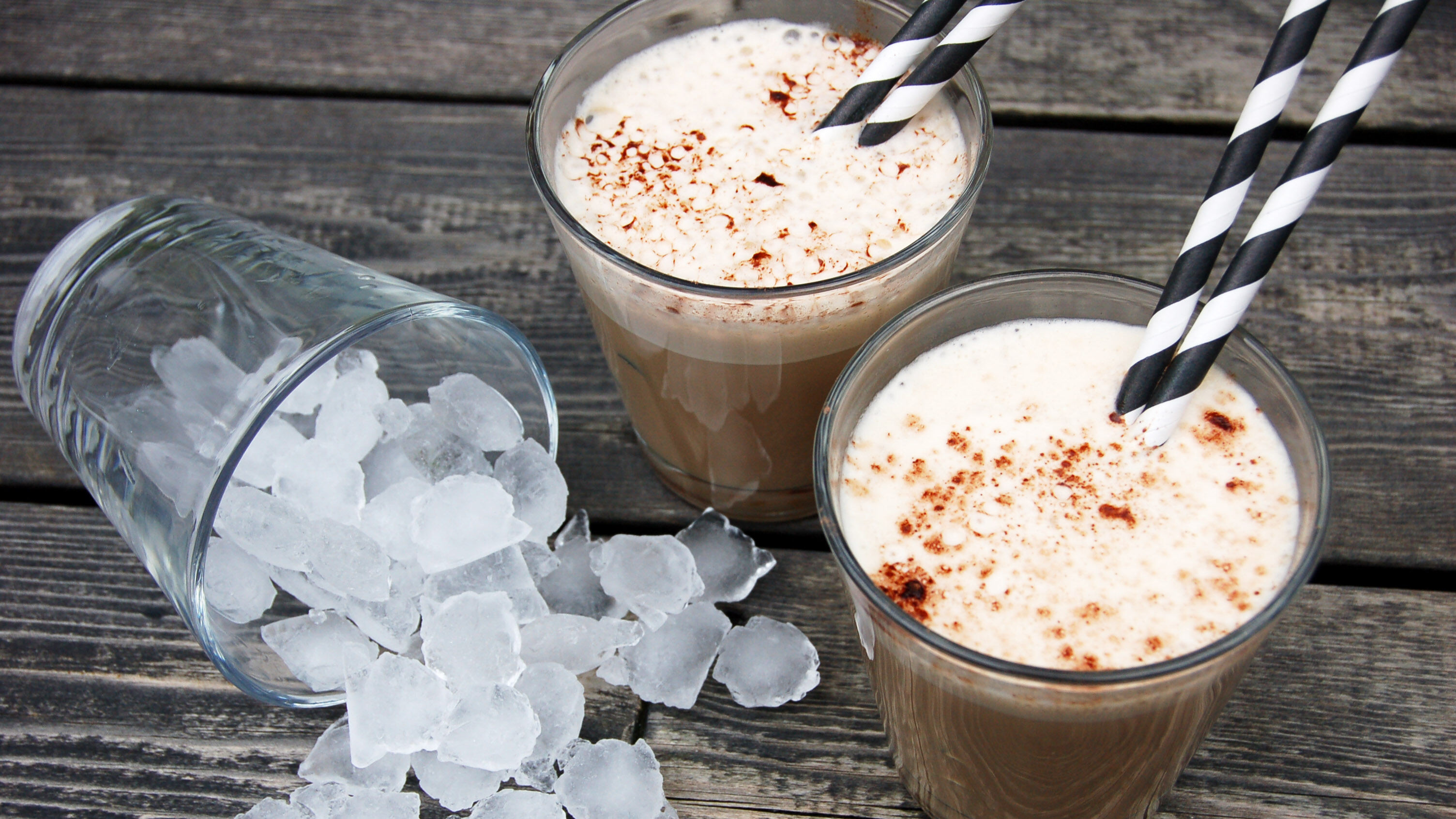 Blendet iskaffe - kold latte - opskrift | Mad DR