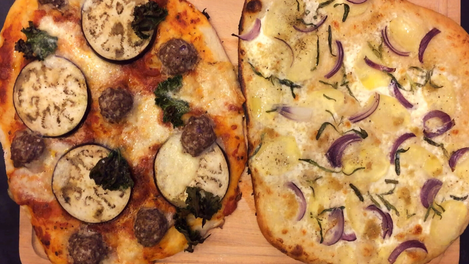 trække siv Marco Polo Kartoffelpizza med rosmarin, hvidløg og mascarpone | Opskrift | Mad | DR
