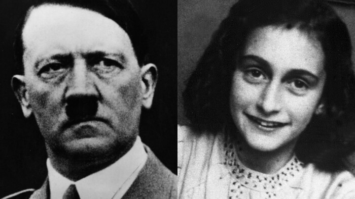 Hitler Anne Frank i samme rivegilde efter 70 år | Historie DR