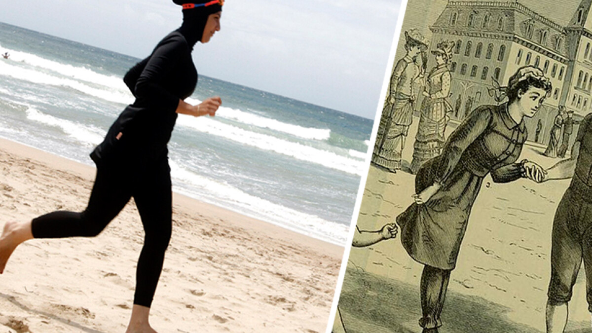 For 100 år siden gik danske kvinder også i 'burkini' på stranden | Tro | DR