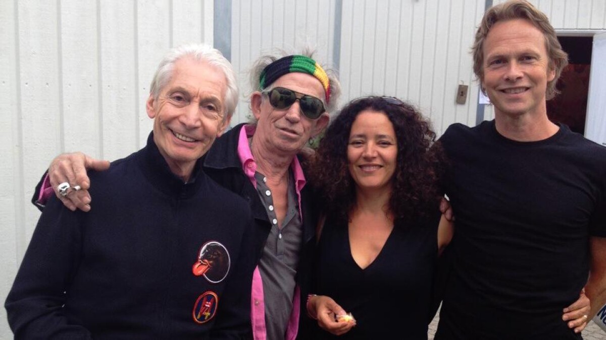 blev gode venner med Rolling Stones-trommeslager: er en rigtig gentleman | Musik | DR