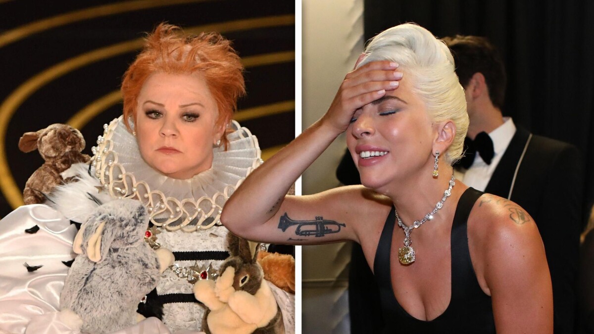 Skør kanin-kjole og grædefærdig Lady Gaga: 5 højdepunkter fra nattens Oscar-show | & serier | DR
