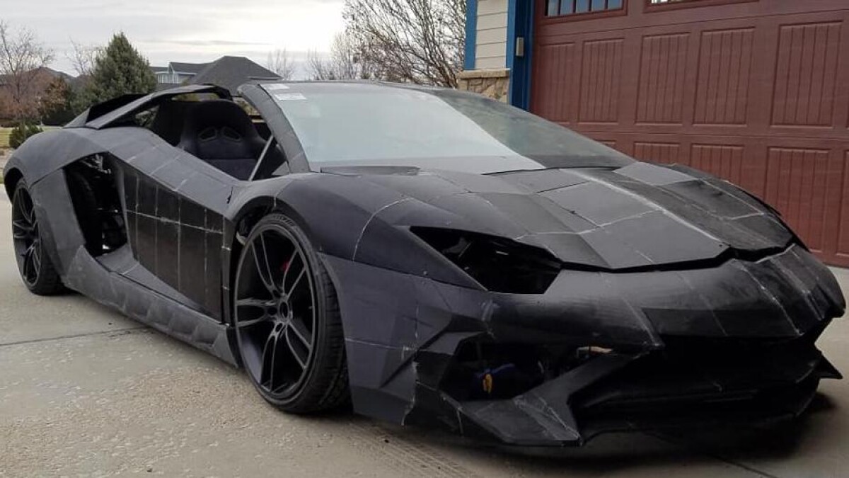 Far søn 3D-printer Lamborghini i baghaven Teknologi | DR