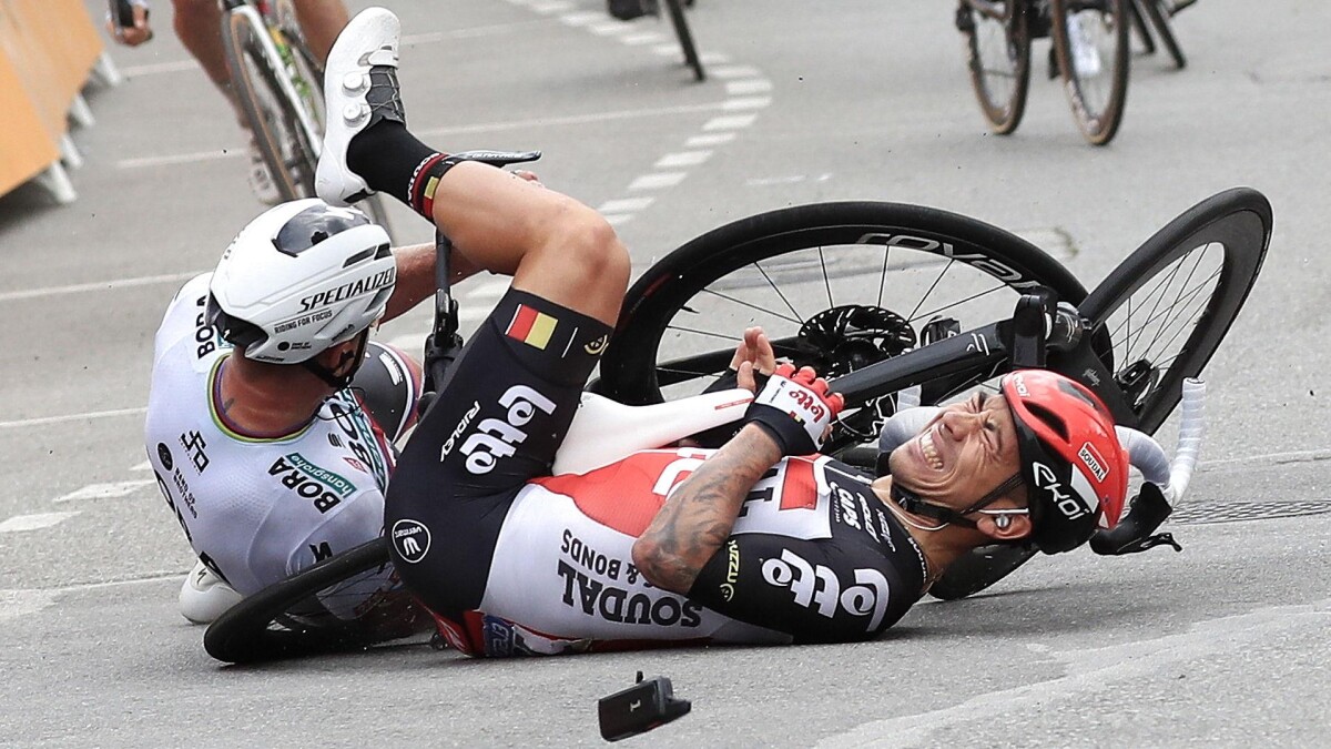 Skader og grusomme styrt: Sådan kan cykelryttere fortsætte med brækkede knogler dybe sår | Kroppen | DR
