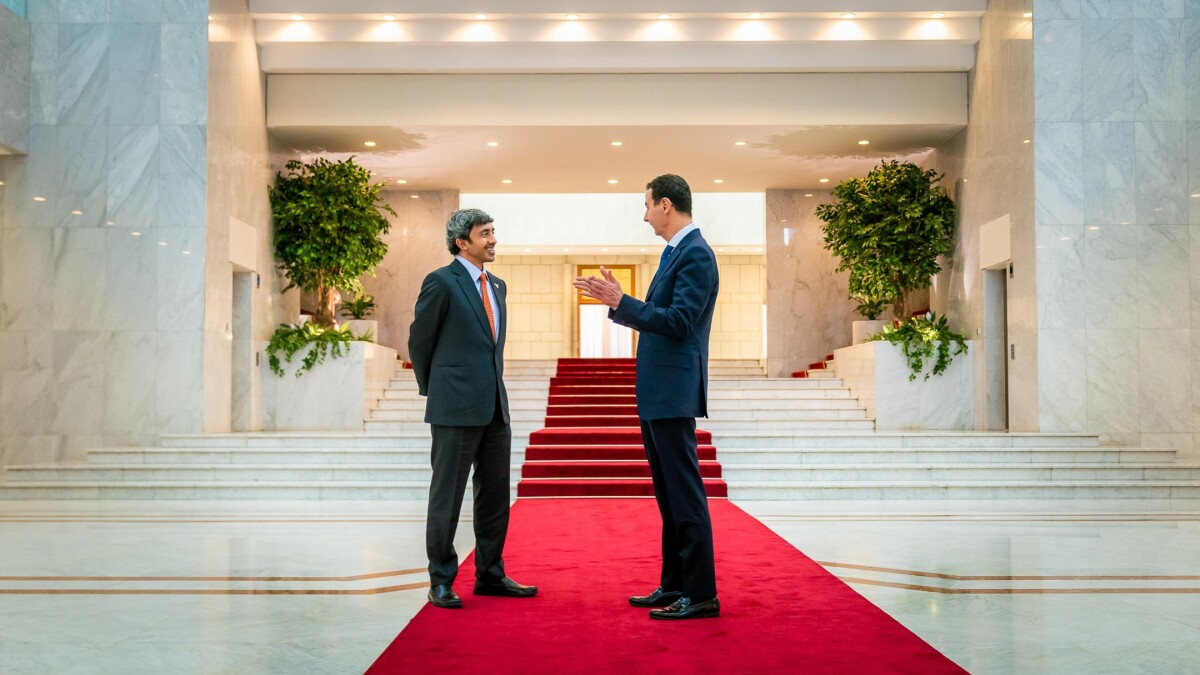 matchmaker ide Villain Emiraterne på første ministerbesøg hos Assad i ti år | Nyheder | DR