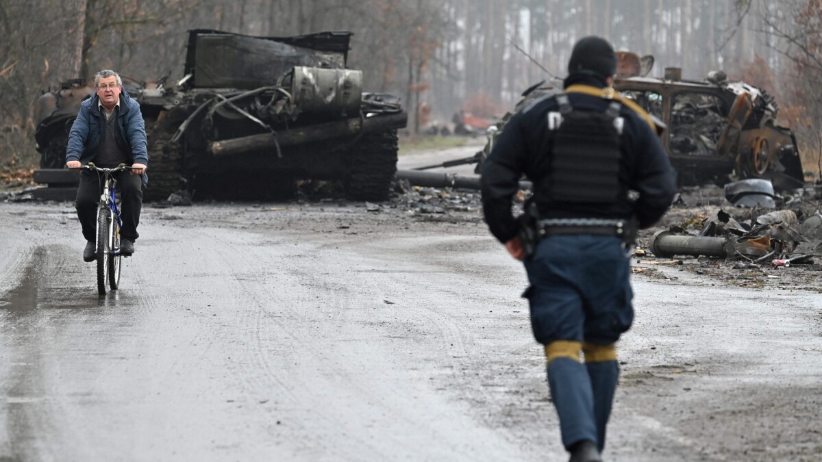 side cabriolet Ligner I Ukraines hovedstad er det tydeligt at mærke, at russerne har droppet Kyiv  | Udland | DR