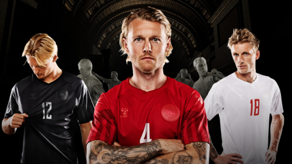 De nye danske landsholdstrøjer fejrer for EM-guldet Seneste sport | DR