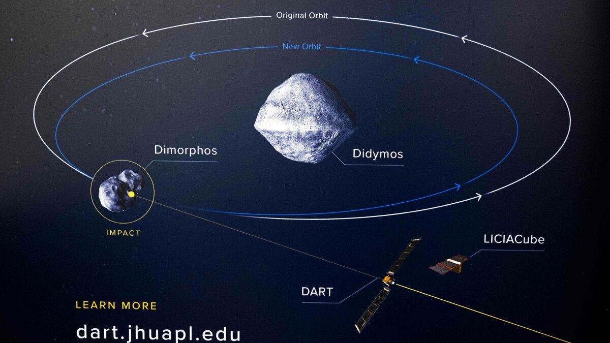 Rumsonde brager i næste uge ind i en asteroide for at ændre dens | | DR
