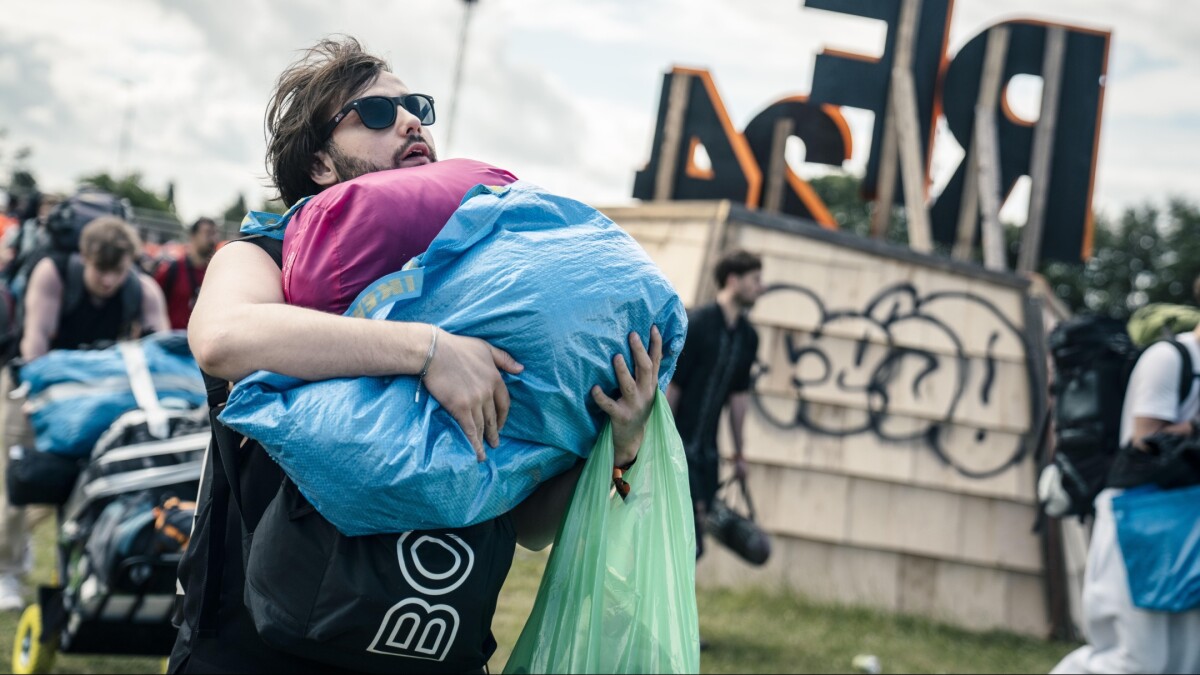 Mange Kæmper Sig Vej Til De Gode Pladser På årets Roskilde Festival Kultur Dr 