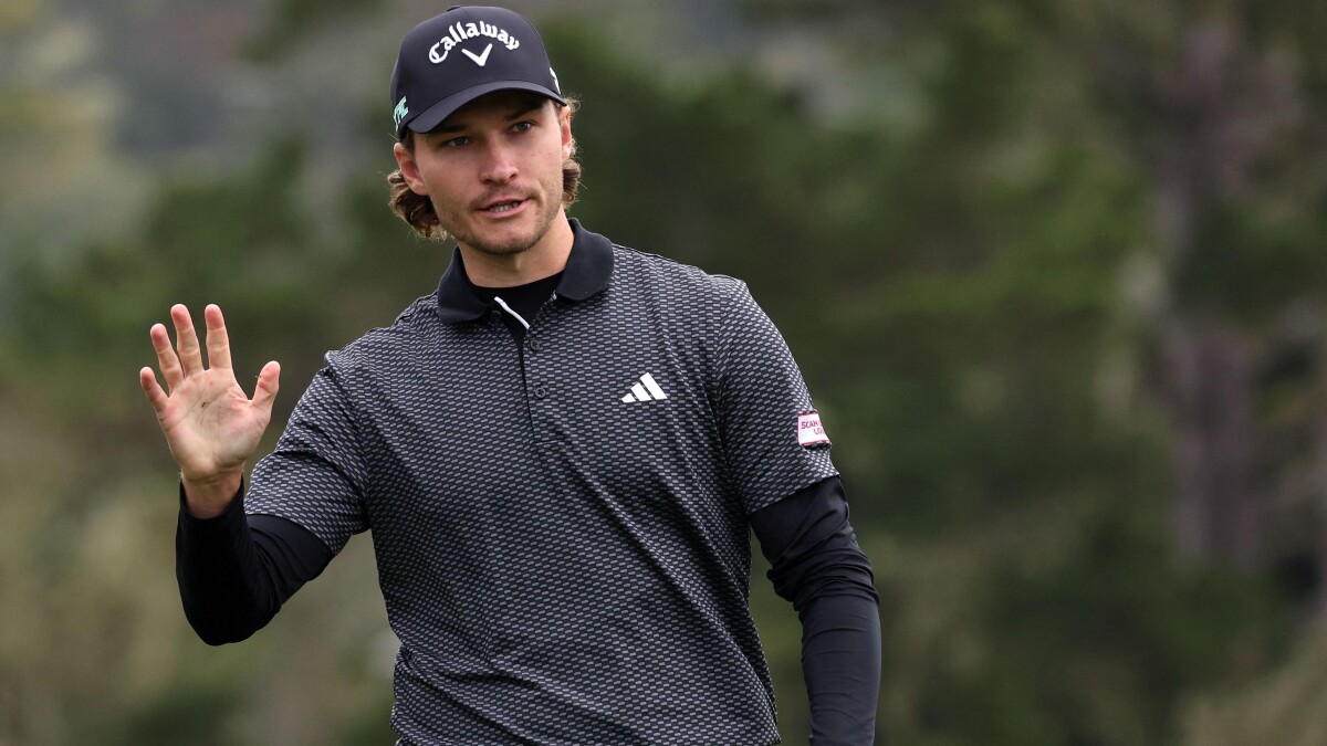Rasmus Højgaard er med helt fremme i PGA Tour-turnering   
