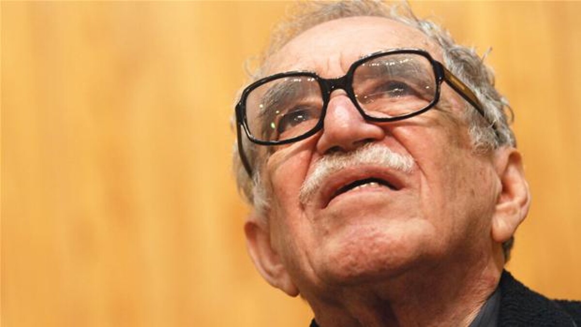 lol Udtale gradvist Nobelforfatteren Gabriel García Márquez er død | Kultur | DR