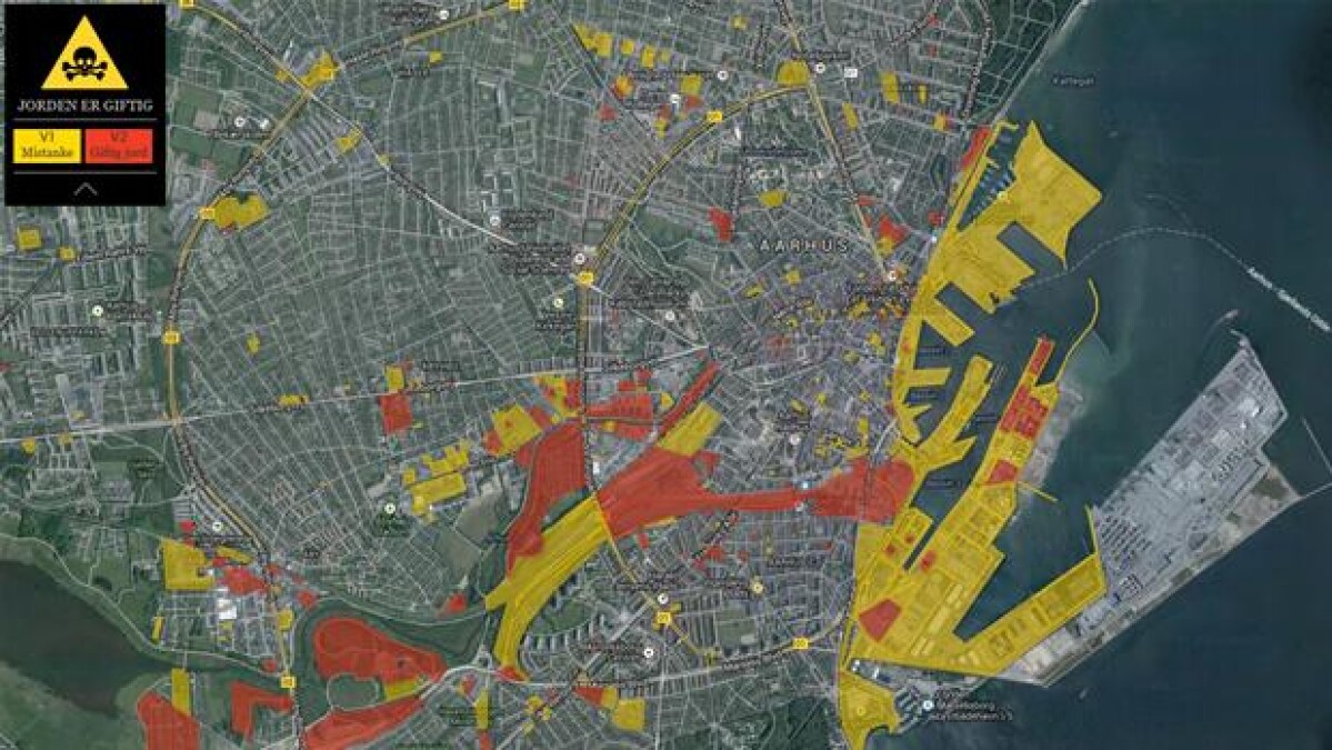 Kort Over Giftgrunde I Danmark Danmarkskort: Her er jorden giftig | KV13 | DR Kort Over Giftgrunde I Danmark