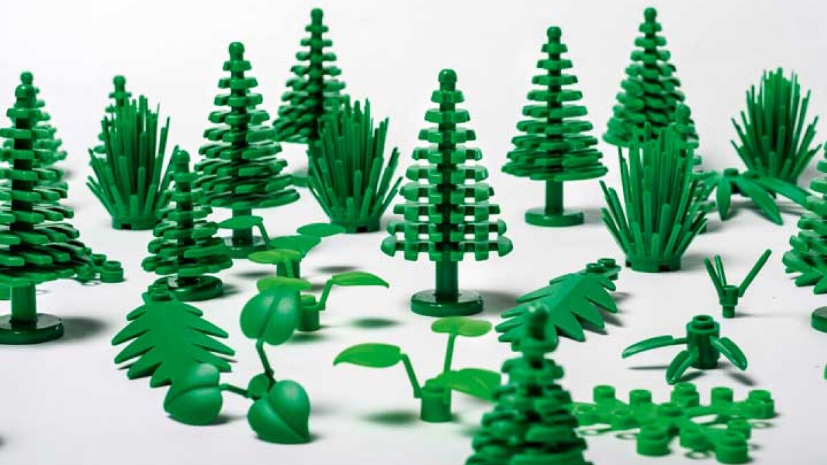 privat Bank begynde Plastik af sukkerrør: Lego er klar med sine første bæredygtige klodser |  Trekantområdet | DR