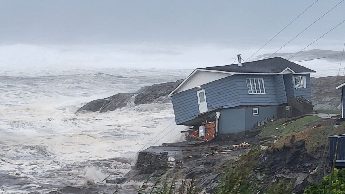 Storm skyller huse i havet i Canada: 'Som intet andet, vi nogensinde har oplevet' Nyheder | DR