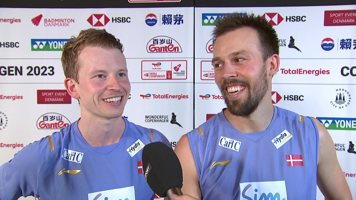 Dansk duo er overrasket over at nå VM-finalen, beskriver det som ‘surrealistisk’