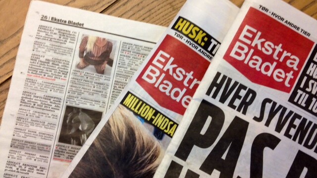 Ekstra Bladet Billeder På Sexannoncer Er En Forudsætning For God Journalistik Medier Dr 